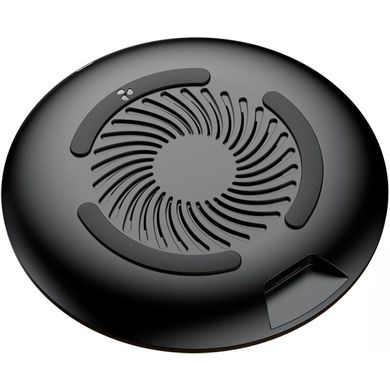 Бездротове зарядний пристрій Baseus Whirlwind Desktop (CCALL-XU01) 1.0A Wireless Charger БЗУ чорне Black фото