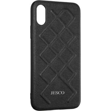 Jesco Leather Case for iPhone X/XS Black фото
