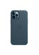 Чохол шкіряний ARM Leather Case with MagSafe для iPhone 12 Pro Max синій Baltic Blue