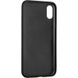 Jesco Leather Case for iPhone X/XS Black