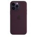 Чехол Silicone Case with Magsafe для iPhone 14 Pro Max Elderberry AAA