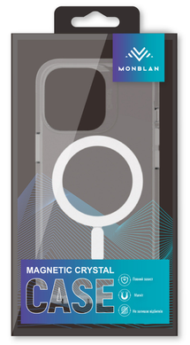 Чехол Monblan Magnetic Crystal Series для iPhone 14 Pro Transparent фото