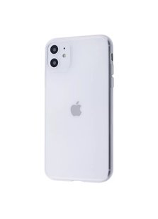 Чохол силіконовий щільний Baseus Simple для Iphone 11 прозорий Clear фото