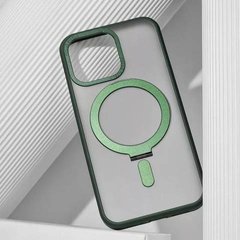 Чохол WAVE Attraction Case with MagSafe iPhone 15 Pro (green) фото