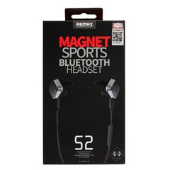 Навушники бездротові вакуумні Remax (OR) RB-S2 Bluetooth з мікрофоном чорні Black фото