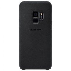 Чехол Alcantara Cover для Samsung Galaxy S9 black фото
