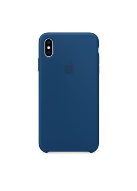 Чехол Apple Silicone case for iPhone Xs Max Blue Horizon фото