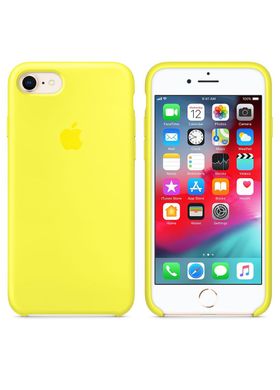 Чохол силіконовий soft-touch RCI Silicone Case для iPhone 7/8 / SE (2020) жовтий Сanary Yellow фото
