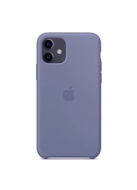 Чохол силіконовий soft-touch ARM Silicone Case для iPhone 11 сірий Lavender Gray фото