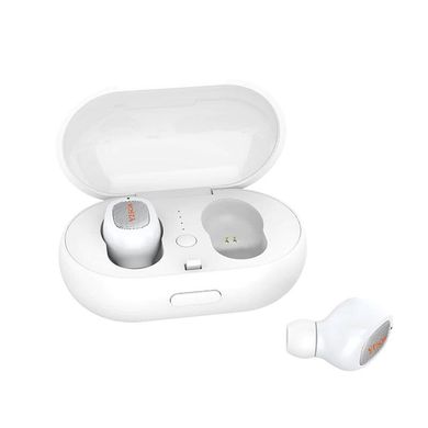 Навушники бездротові вакуумні Yison TWS-T1 Bluetooth з мікрофоном білі White фото