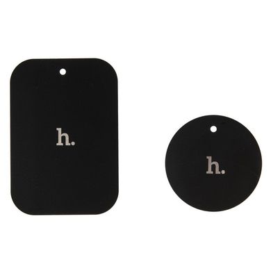 Автомобільний тримач для телефону Hoco CA3 Magnetic чорний Black / Violet фото