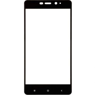 Защитное стекло с рамкой для Xiaomi Redmi 4 Prime (black) фото