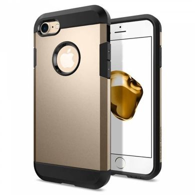 Чохол протиударний Tough Armor для iPhone 7/8 / SE золотий ТПУ + пластик Gold ARM фото