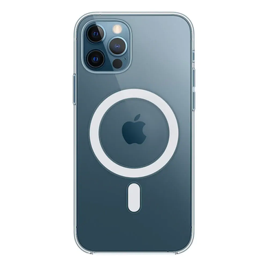 Чохол для Apple iPhone 12/12 Pro Clear Case with MagSafe Copy фото