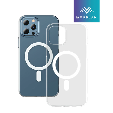Чехол Monblan Magnetic Crystal Series для iPhone 14 Pro Transparent фото
