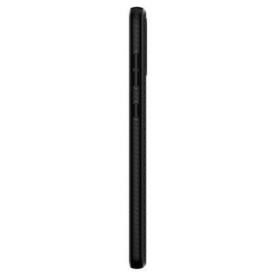 Чехол противоударный Spigen Original Liquid Air для Samsung Galaxy A71 матовый черный Matte Black фото