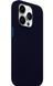 Чехол Leather Case with Magsafe для Apple iPhone 14 Pro Midnight Blue AAA