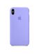Чохол силіконовий soft-touch RCI Silicone case для iPhone X / Xs фіолетовий Pale Purple фото