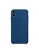 Чохол силіконовий soft-touch Apple Silicone case для iPhone Xs Max синій Blue Horizon фото