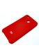 Чехол защитный Silicone Cover для Xiaomi Redmi 4X red фото