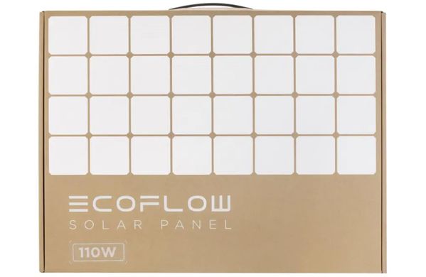 Сонячна панель EcoFlow 110W Solar Panel (5 kg) EU фото