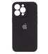 Чехол Silicone Case Full Camera Protective (AA) для Apple iPhone 14 Pro (Черный / Black)