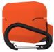 Силіконовий чохол UAG Silicone для для Airpods Pro протиударний з карабіном захисний чорний Orange / Black