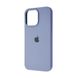 Чохол Silicone Case Full iPhone 15 Pro Max Lavender Gray