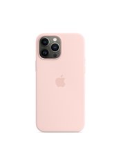 Чохол силіконовий soft-touch Apple Silicone case для iPhone 13 Pro Max рожевий Pink Chalk фото