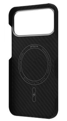 Чохол Proove Carbon Slim with Magnetic Ring iPhone 17 Pro Orange фото