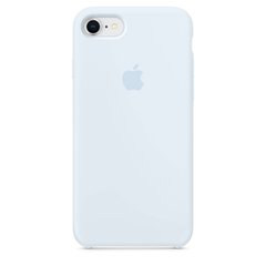 Чехол силиконовый soft-touch ARM Silicone Case для iPhone 7/8/SE (2020) голубой Sky Blue фото