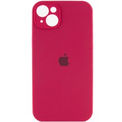 Чохол Silicone Case Full Camera Protective AA для Apple iPhone 13 Rose Red фото