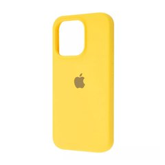 Чохол Silicone Case Full iPhone 15 Pro Yellow фото
