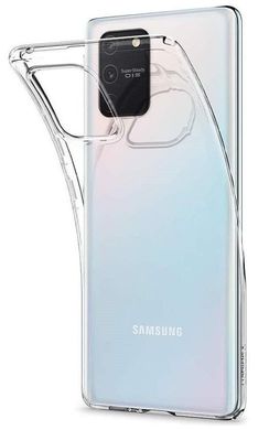 Чохол силіконовий Spigen Original Liquid Crystal для Samsung Galaxy S10 Lite прозорий Crystal Clear фото