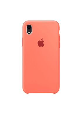 Чохол силіконовий soft-touch Apple Silicone case для iPhone Xs Max помаранчевий Nectarine фото