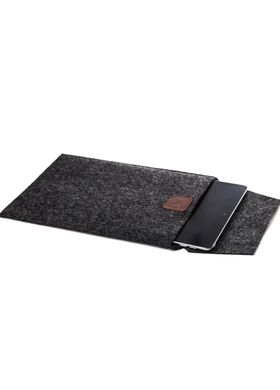 Фетровый чехол-конверт для iPad 10.5 чёрный Black фото