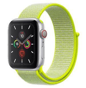 Ремінець Nylon Loop для Apple Watch 38/40/41/42 mm (ser.10) White фото