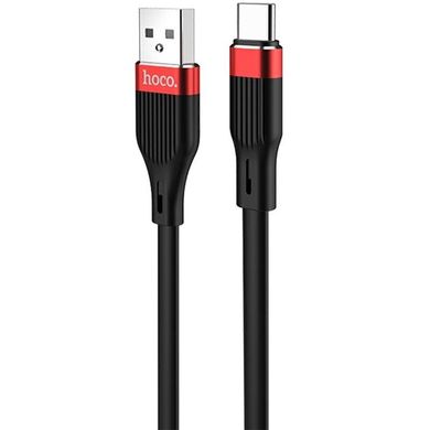 USB Cable Hoco U72 Forest Silicone Type-C Black 1.2m фото