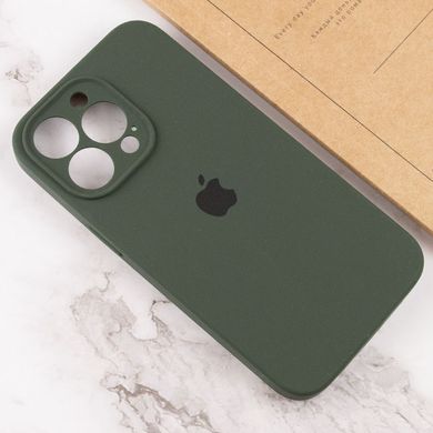 Чохол Silicone Case Full Camera Protective AA для Apple iPhone 14 Pro Cyprus Green фото