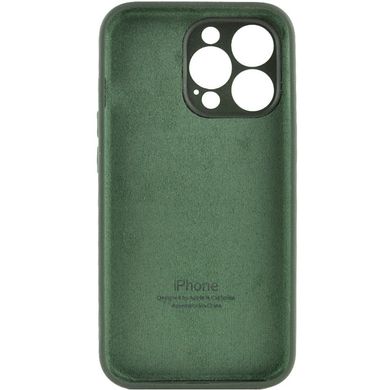 Чохол Silicone Case Full Camera Protective AA для Apple iPhone 14 Pro Cyprus Green фото