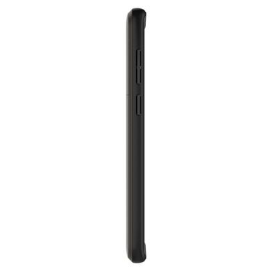 Чехол противоударный Spigen Original Slim Armor CS для Samsung Galaxy S9 Plus черный ТПУ+пластик Black фото