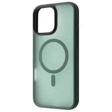 Чохол WAVE Matte Insane Case with MagSafe iPhone 16 Pro Max Green фото