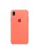 Чехол Apple Silicone case for iPhone Xs Max Nectarine фото