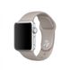 Ремешок Sport Band для Apple Watch 38/40mm силиконовый серый спортивный ARM Series 5 4 3 2 1 Pebble фото