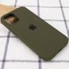 Чохол Silicone Case Full Protective AA для Apple iPhone 12 Pro Max Dark Olive