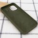 Чехол Silicone Case Full Protective AA для Apple iPhone 12 Pro Max Dark Olive