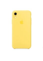 Чохол силіконовий soft-touch Apple Silicone case для iPhone Xr жовтий Canarry Yellow фото