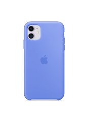 Чохол силіконовий soft-touch ARM Silicone Case для iPhone 11 блакитний Cornflower фото
