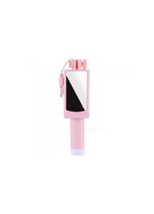 Монопод для телефона Selfi Stick CL08 розовая палка для селфи Pink фото