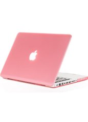 Пластиковый чехол для MacBook New Pro 13 (2016-2018) розовый ARM защитный Pink Clear фото
